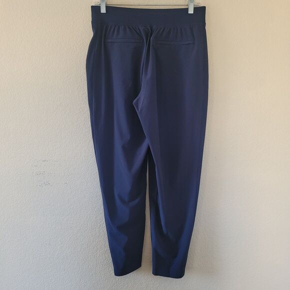 Athleta Womens Brooklyn Ankle Navy Blue Pants Womens Sz 6 Travel Hiking Athletic - Picture 8 of 8